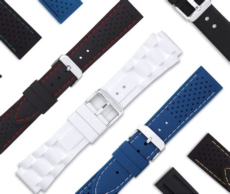 aftermarket fabric watch straps for metal allergy|silicone watch bands.